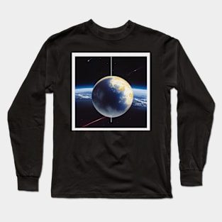 Vintage Retro Planet Long Sleeve T-Shirt